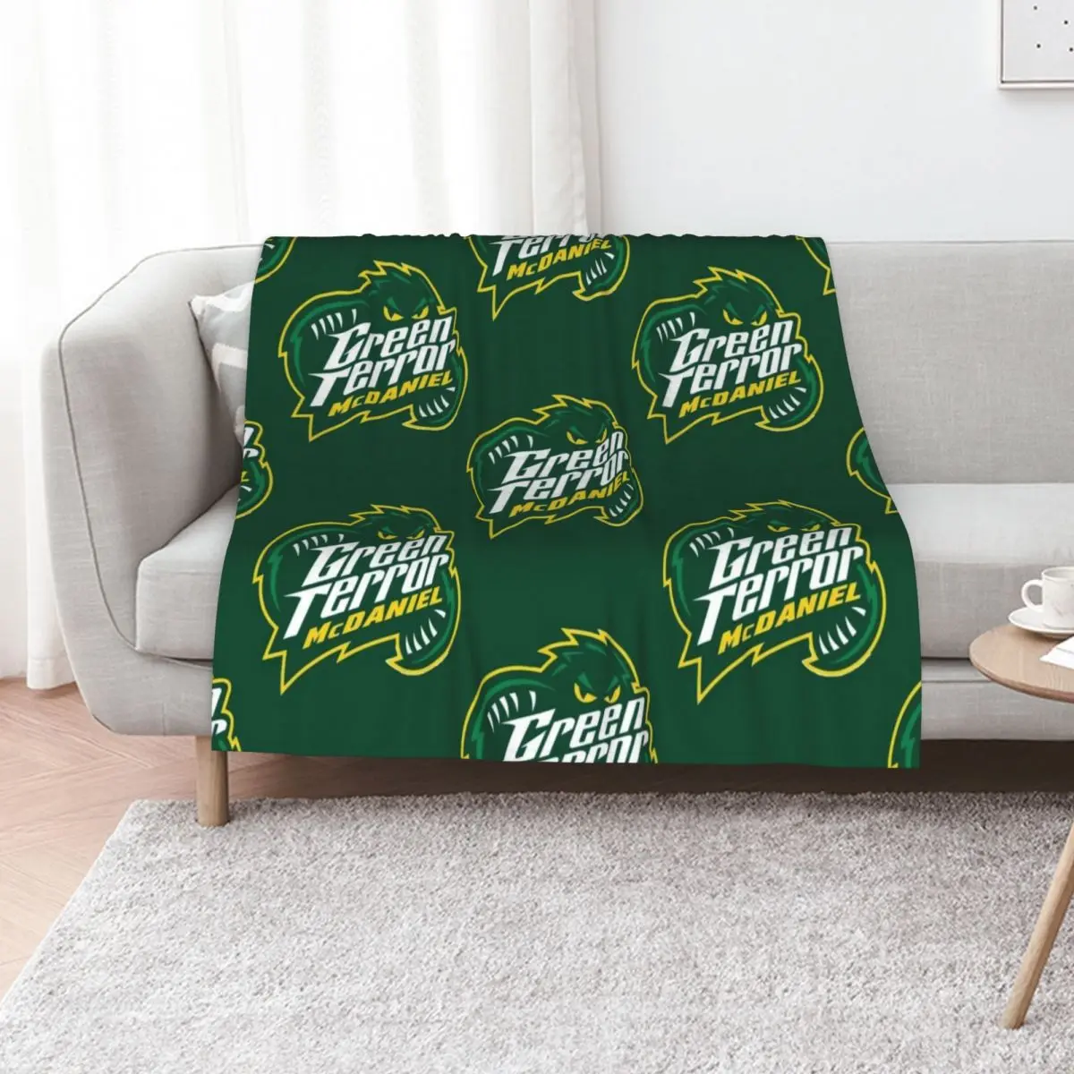 

Mc D Green T Team Throw Blanket decorative Plaid on the sofa Multi-Purpose Sofa Quilt Blankets