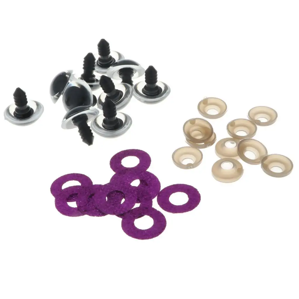 10x Błyszczący miś Wypchana zabawka Scrapbooking Lalki lalek