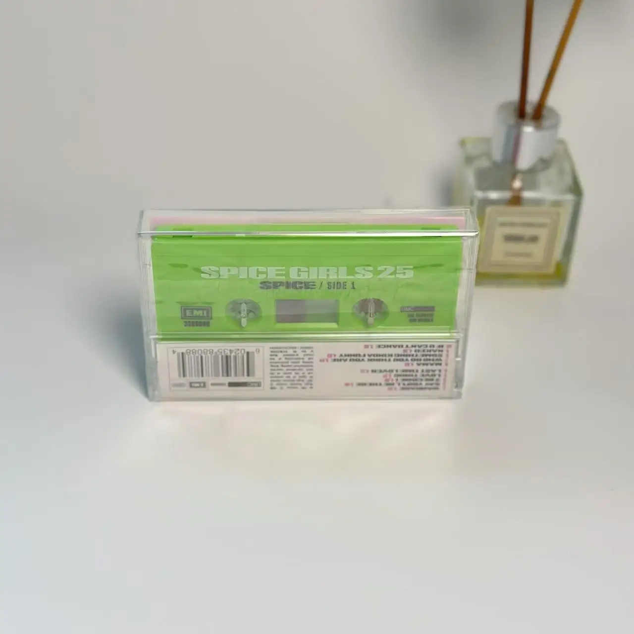 Pop Spice Girls Emma Bunton-Cinta musical, álbum de especias, casetes Wannabe, grabadora de Cosplay, Walkman de coche, caja de trampas sonoras, música de fiesta