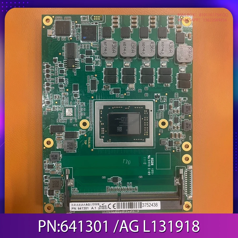 For Congatec Industrial Control Motherboard PN:641301 AG L131918