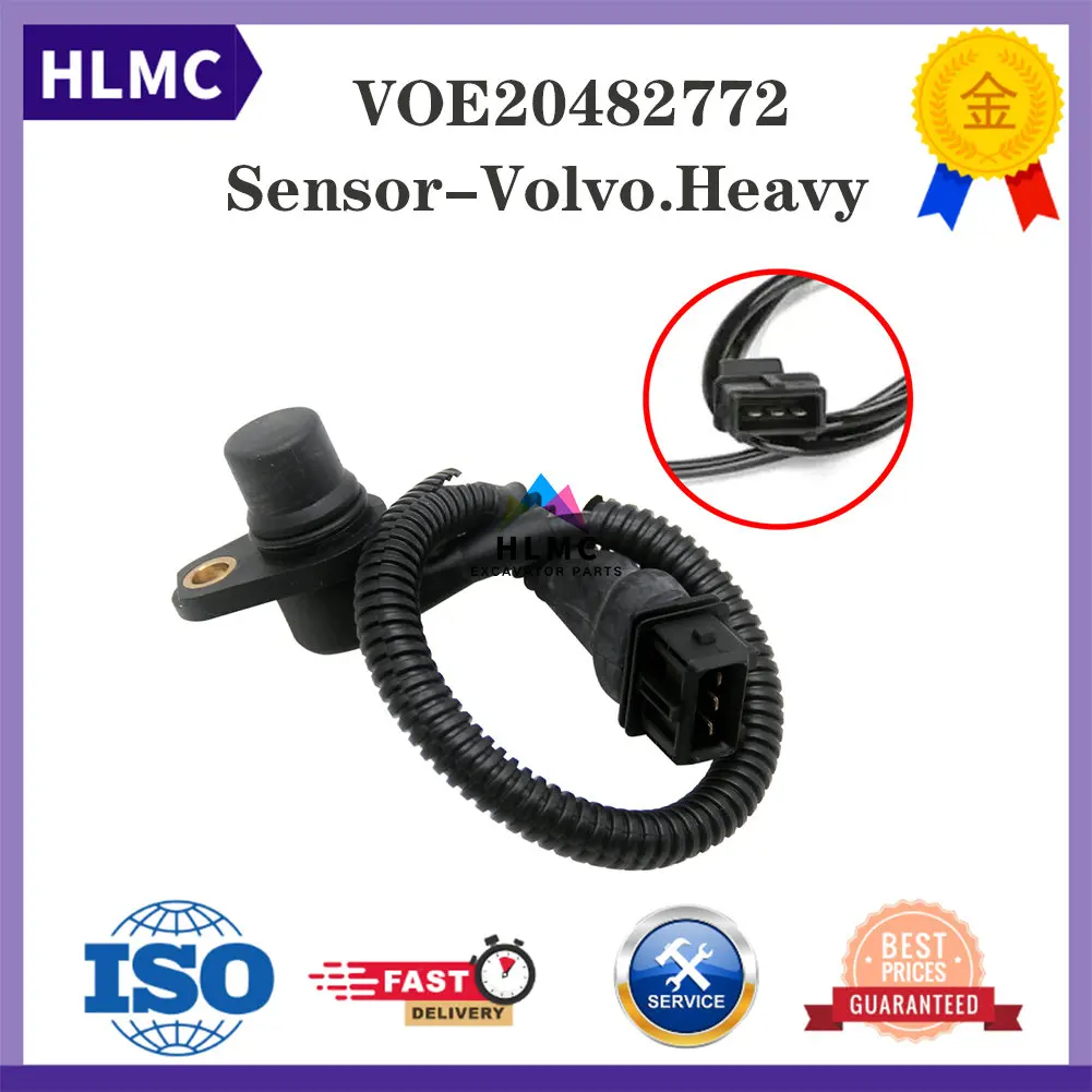 

VOE20482772 20482772 Diesel Engine Crankshaft Speed Position Sensor Fit EC210 /EC210B D6D Sensor