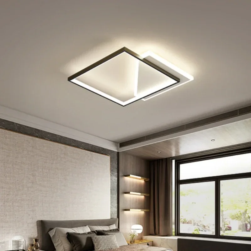SANDYHA Modern Nordic Ceiling Light Simple Style Bedroom Parlor Lamp LED Fixture Home Decor Perfect for Living Room and Bedroom