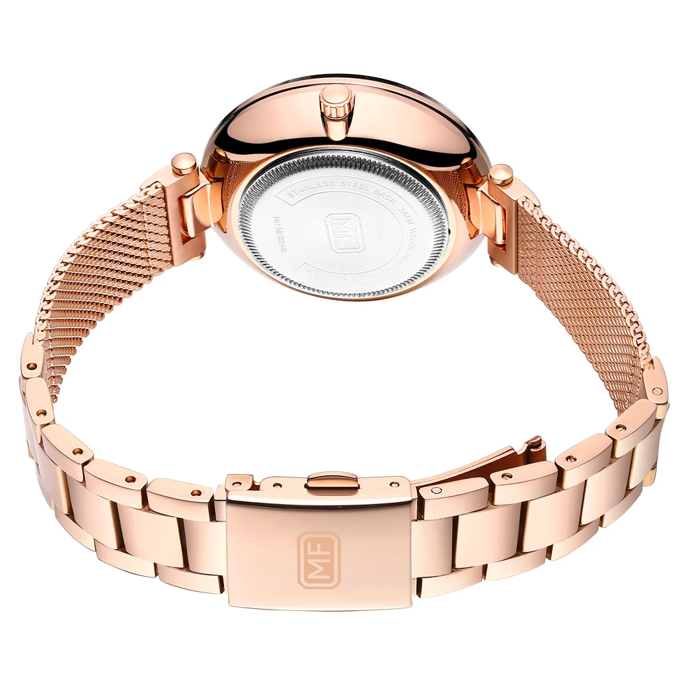 MINI FOCUS 0254 Women Watches Creative Dial Luxury Watch Woman Quartz Waterproof Women's Wristwatch Fashion Ladies Clock
