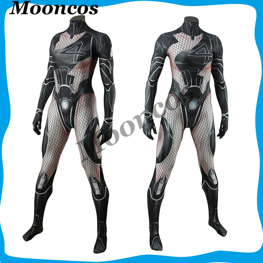 

Susan Storm Invisible Woman Cosplay Halloween Costume Roleplay Fantasy Jumpsuit Disguise Bodysuit Clothing Suit Carnival Party