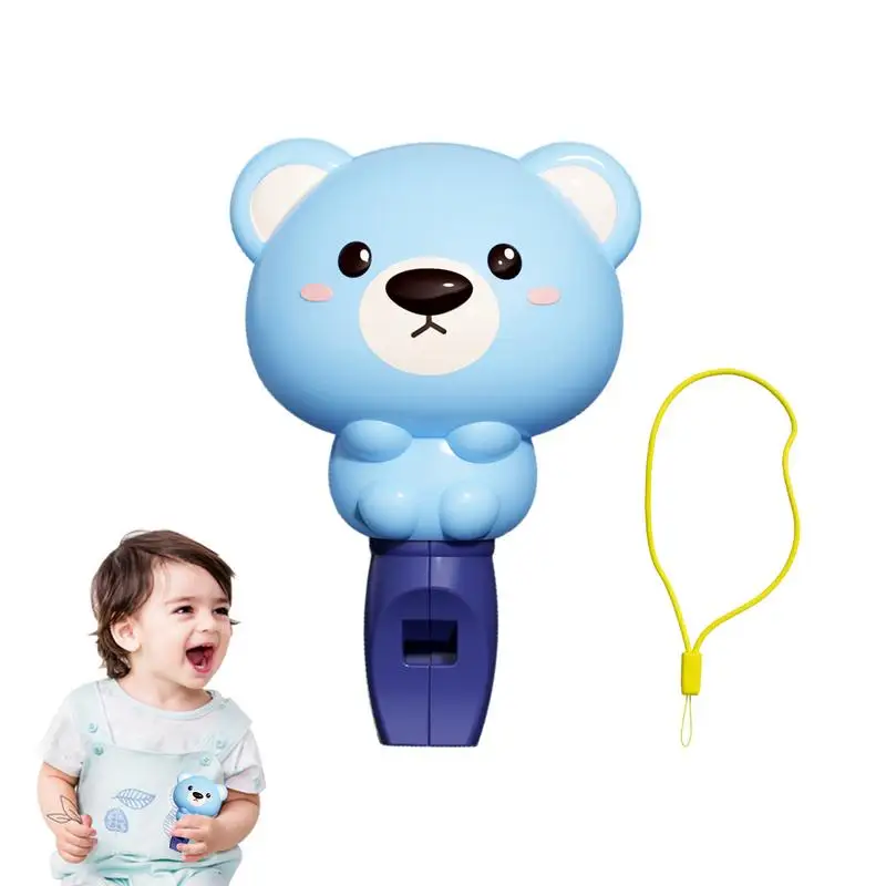 

Whistles Toys For Kid Music Instrument Toys Cute Bear Shape Developmental Educational Toys For Birthday Whistle Toys For Kids