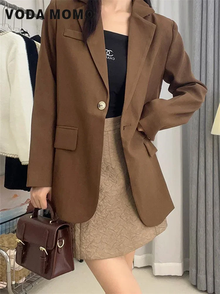 2023 Autumn New Design Commuting Style Suit Jacket Women's New High-Grade Casual Foreign Air Blast Suit Korean Fashion All-match
