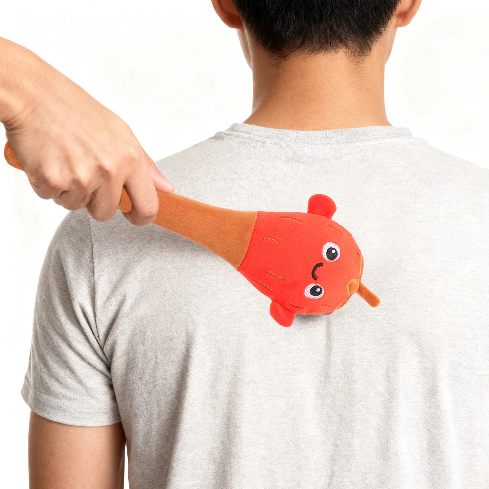 

Manual Massage Hammer Cartoon Design Muscle Tapping Massager Tool Portable Handheld Meridian Patting Stick for Back Neck