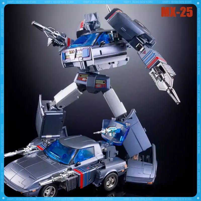 التحول X-Transbots MX-25 Maedas عمود الحدبات فريق دورية خاص G1 لعبة عمل الشكل تحصيل سيارة روبوت لعبة مجسمة هدية