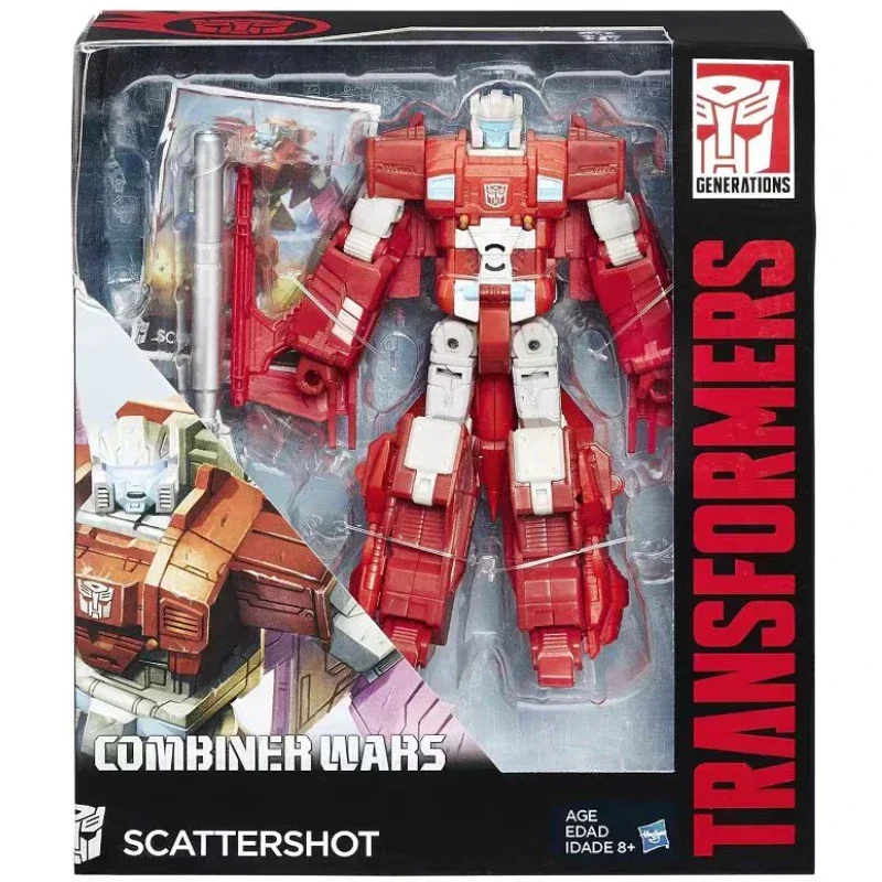 In Stock Transformers G Series CW V-level Scattershot Betatron Collectible Action Figure Anime Robot Model Holiday Movable 