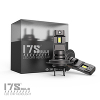 2Pcs H7 Led Headight Bulb Wireless Fan Cooling Plug&Play Fog Light HeadLamp for Auto 6000K White 60W 20000LM Mini Car Bulbs