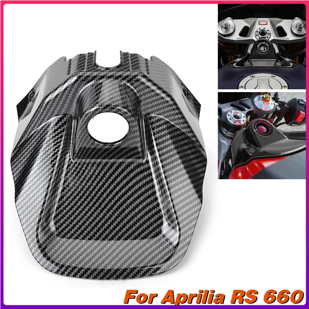 

For Aprilia RS 660 RS660 Front Fuel Tank Key Ignition Cylinder Cover Panel Motorcycle Fairing Accessories 2020 2021 2022 2023