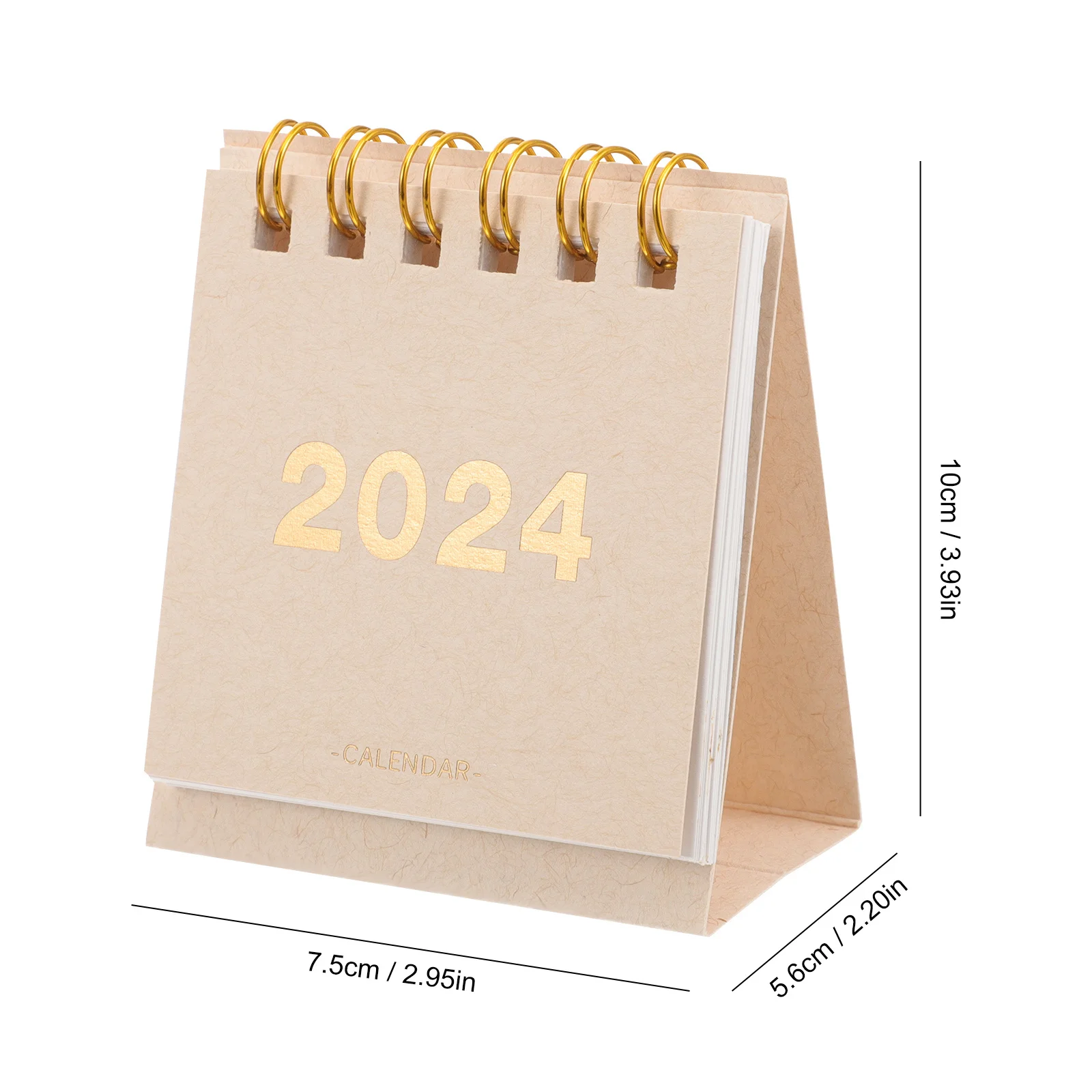 Mini Desk 2023 Simple Paper Coil Table Calendar For Office Home School Dorm Decorative Small Calendar Student Gift Desktop