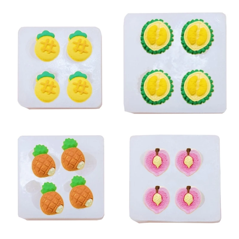 

Fruit Shaped Silicone Mold Chocolate Fondant Tools for Baking Candy Making Craft