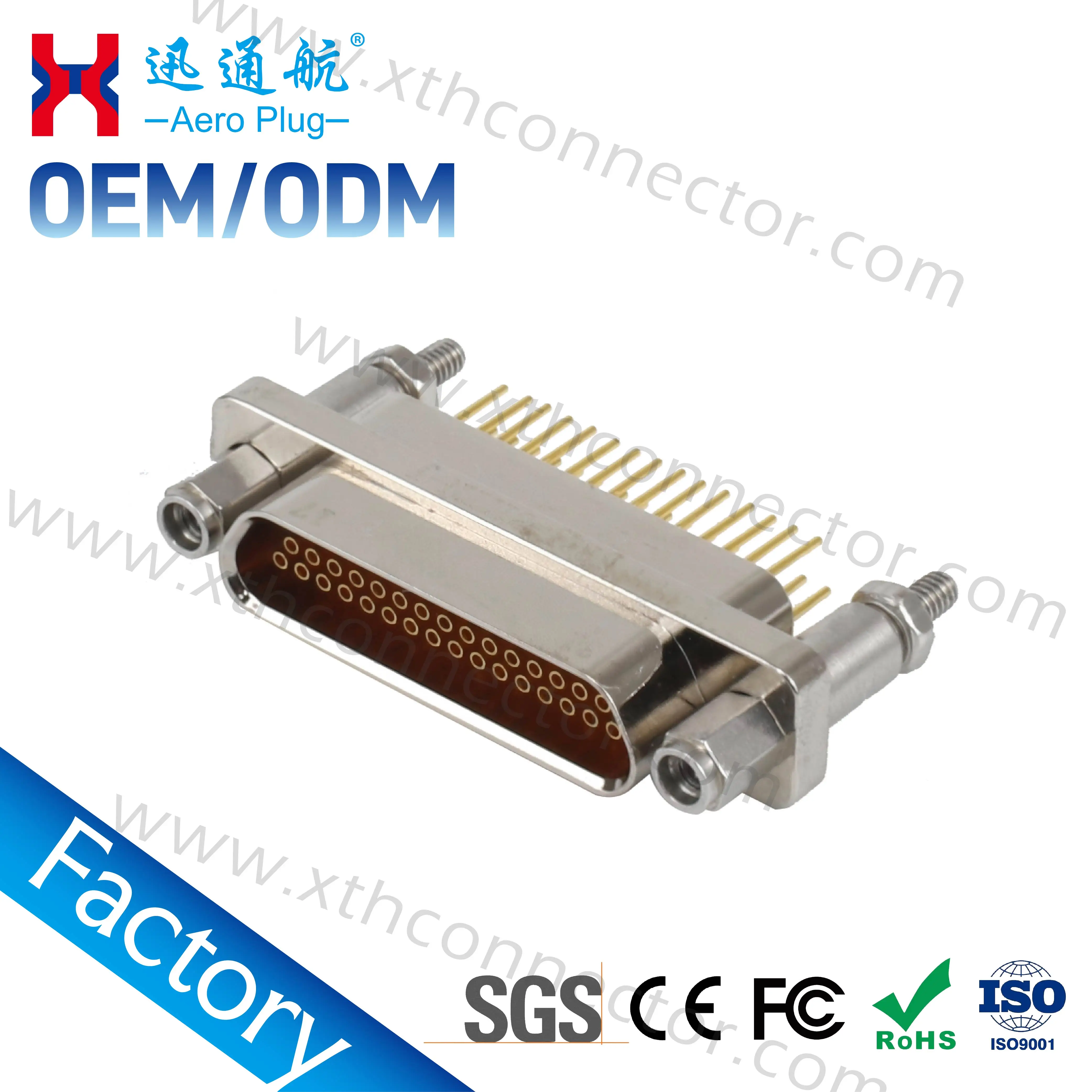 31PIN J30J-31TJN-J J30J-31ZKN-J J30J Connector Micro D Female PCB Mount Right Angle Connector for UAV Industrial Equipment