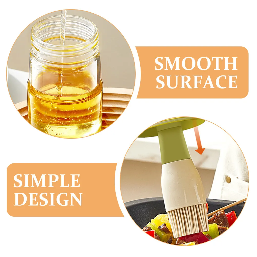 

Силиконовая кисточка для смазывания маслом и соусом, для барбекю, гриля, выпечки, кондитерских изделий, эргономичная, портативная, легкая, кухонная