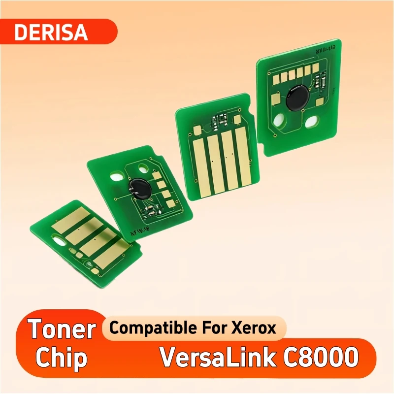 4x For Xerox VersaLink C8000 Toner Chip 106R04053 106R04050 106R04051 106R04052 W.EU 106R04049 106R04046 106R04047 106R04048 NA