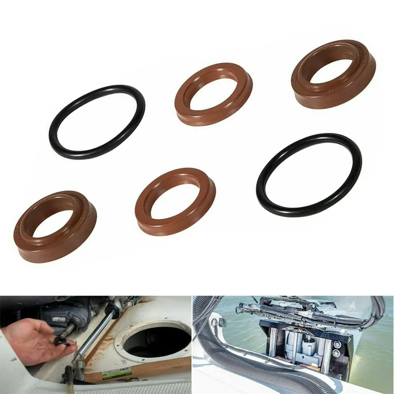 

ESUYA Marine Accessories Tool Cylinder Seal Kit Fit for SeaStar BayStar HC4645H HC4648H HC4658H HP4600 FSM131 Gen2 (6 PCS)