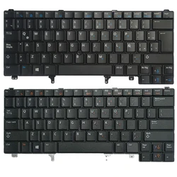 New US/French/UK/Latin Keyboard For Dell Latitude E6420 E5420 E5420M E5430 E6220 E6230 E6320 E6330 E6430 E6430S