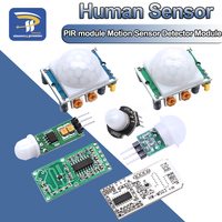 HC-SR501 HC-SR505 AM312 SR602 RCWL-0516 HW-MS03 Adjust IR Pyroelectric Infrared Mini PIR module Motion Sensor Detector Module