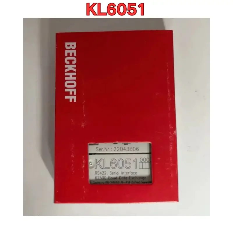 

New Beckhoff module KL6051