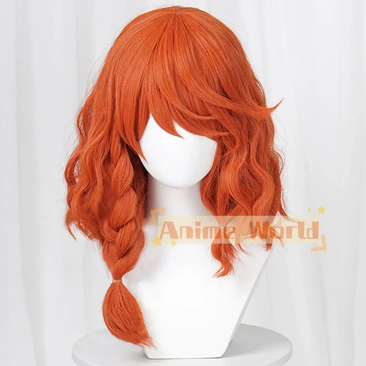 Aurora Orange Cosplay Wig Costume Anime Party Wigs + Wig Cap