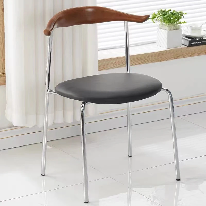 Ergonomic Luxury Dining Chair Nordic Design Riser Restaurant Game Soft Dining Chair Kitchen Bar Silla Comedor Modern Furniture