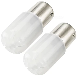 2pcs 12V White 67 89 97 631 5007 R5W R10W 1156 LED Bulb BA15S Car Reverse Under Hood RV 1003 1141 Interior Dome Light 7506 P21W
