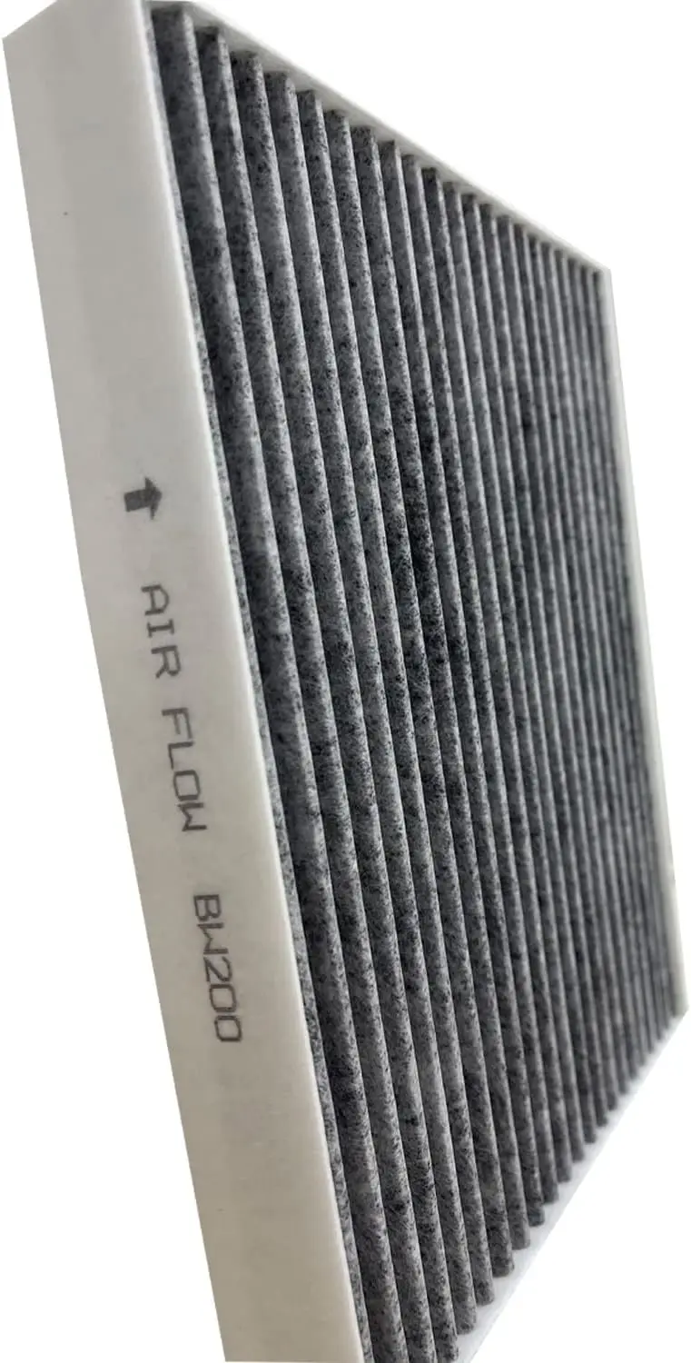 Paquete de 2 filtros de aire de cabina de carbono BW200 para Elantra 2017-2020, Accent 2018-22,Elantra GT 2018-20,Forte 2020-21, Forte 5 (2020-21),R