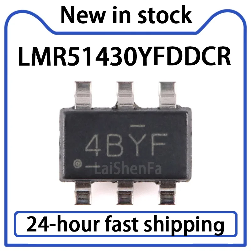 1PCS LMR51430YFDDCR Package SOT-23-6 with 40 Μ A IQ 3A Synchronous Buck Converter in Stock
