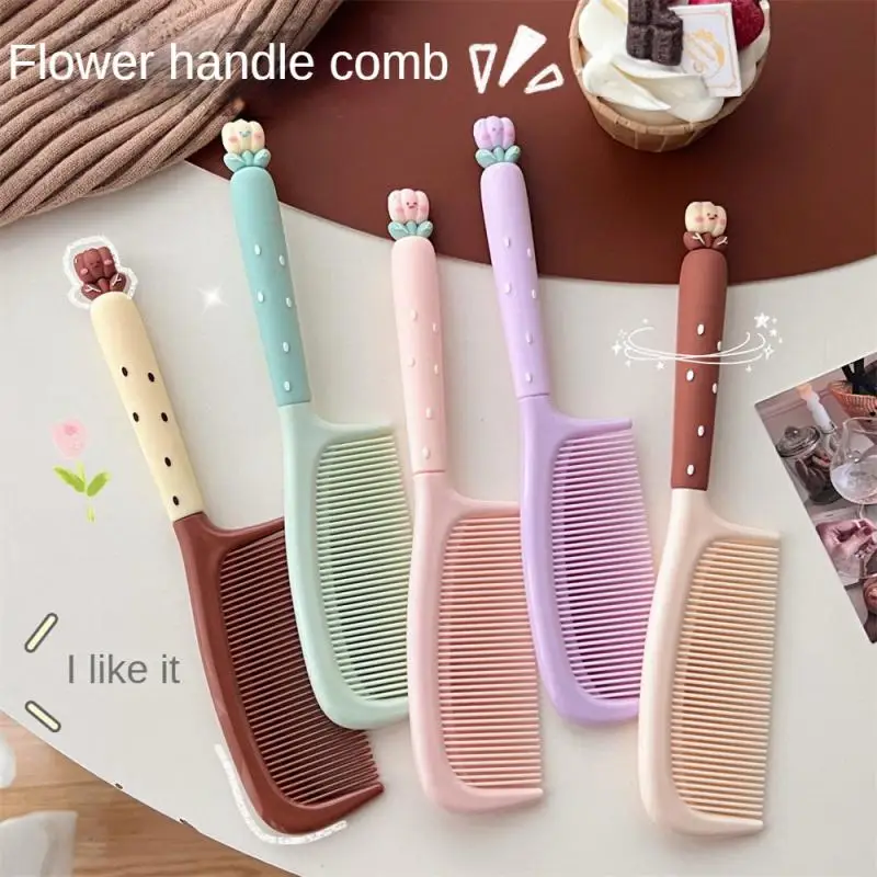 Plastic Comb Functional Portable Mini Portable New Style Simple Styling Lovely Hair Accessories Fashion Hairbrush Hair Care