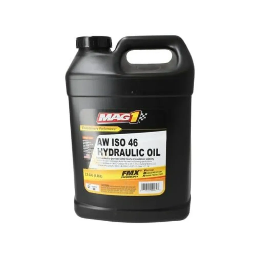 Líquido Hidráulico MAG 1 RO AW ISO 46 2,5 galones se adapta a Fluidos Productos químicos Aditivos de Aceite Fluido Hidráulico