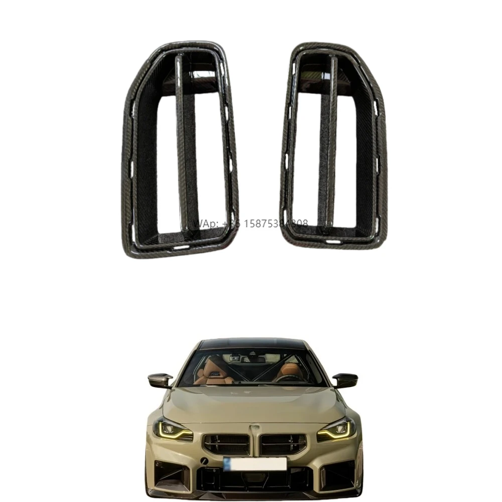 

High Quality Dry Carbon Fiber Front Bumper Grille for Car Modification, Suitable for M2 (G87)