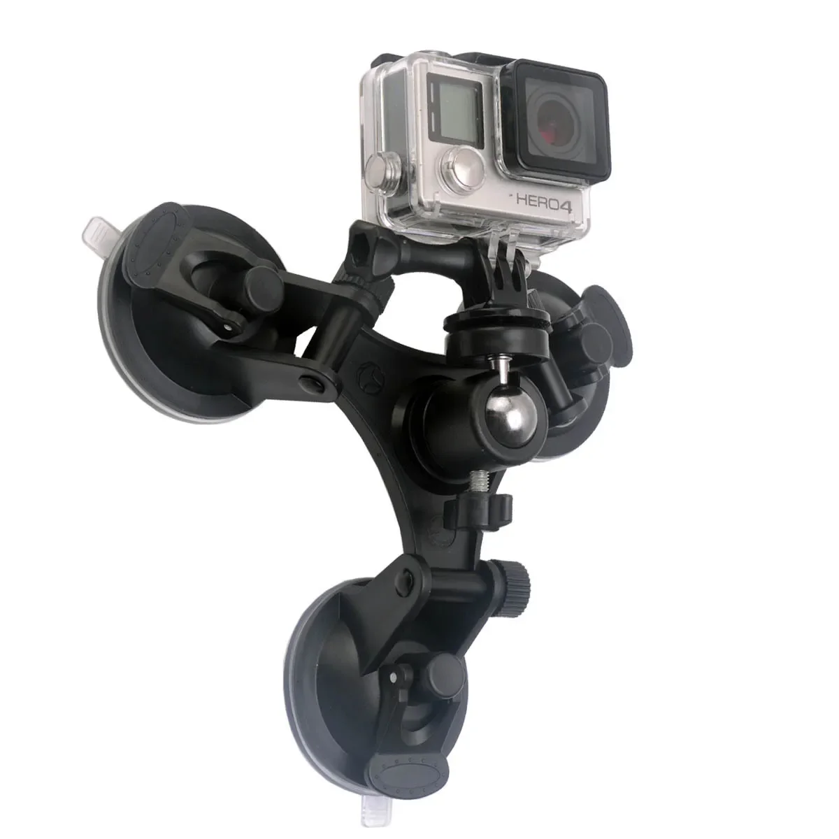 Mini ventosa per GoPro Hero 9 8 7 5 nero SJCAM SJ7 Yi 4K H9 Go Pro 9 Osmo Mount Window Glass Sucker Action Camera accessorio