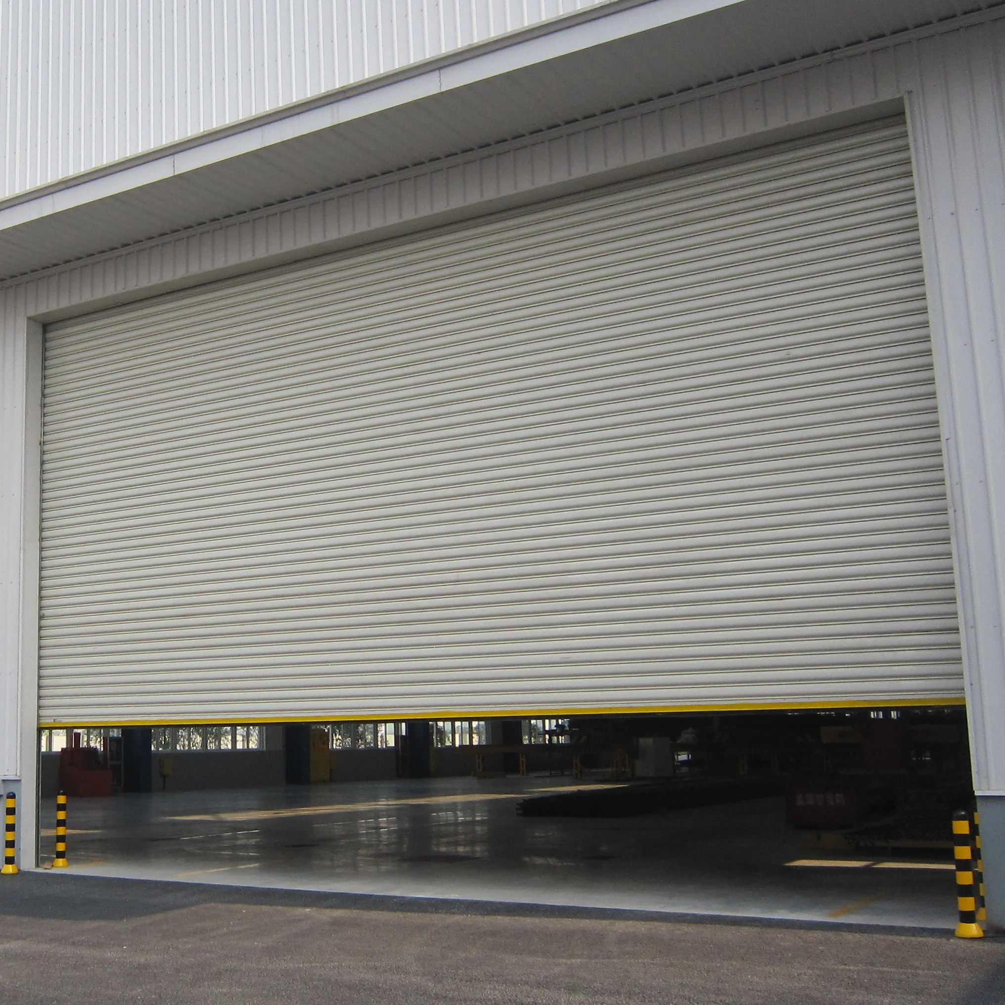Cheap Galvanized Steel Roller Shutter Door Industry Warehouse Wind Proof Rolling up Doors