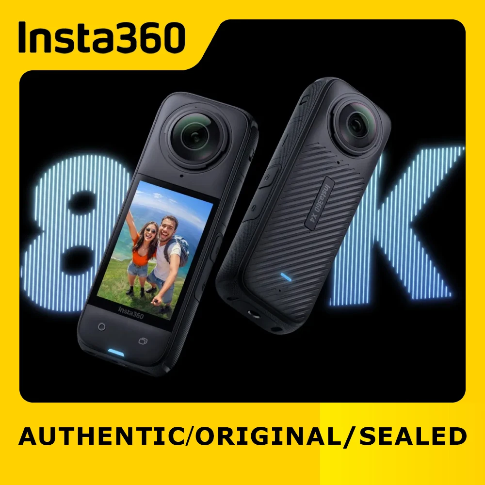 공식 및 정품 Insta360 X4 360 ° 8K 카메라 