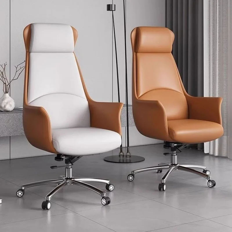 

Computer chair, simple and comfortable, sedentary conference room, home modern study, large class chair, lifting mahjong chair,