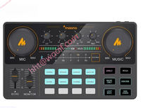 MAONO CASTER LITE AM200 Audio Interface Microphone Mixer Digital Podcast Sound Card Rechargeable Podcaster for Phone Computer PC