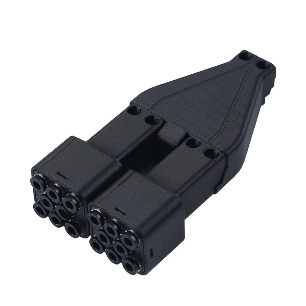 For KOBRA 3 Specific 16-in-1 Filament Hub with Compact Tapered Design for Space-Saving Installation and Maintenance