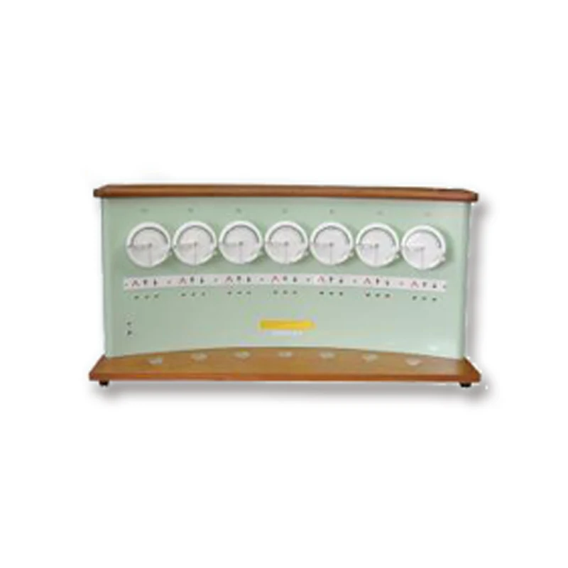 

JIS L1059-1 ISO 2313 BS 22313 Monsanto Fabric Crease Recovery Testing Machine 7 Station Fabric Wrinkle Recovery Tester