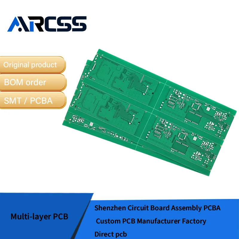 Fabricant de circuits imprimés personnalisés PCBA, assemblage de circuits imprimés de Shenzhen, PCB direct d'usine