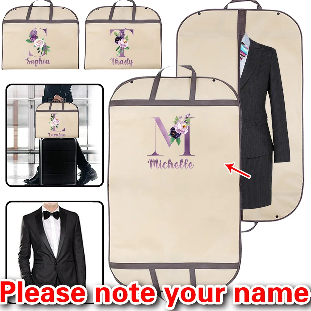 

Personalized Customized Fashion Printed Clothing Set Is Suitable for Travel Storage and Foldable Dust Cover with Handle.