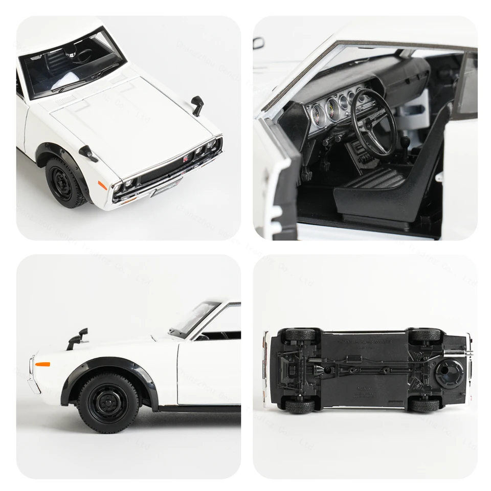Maisto 1:24 1973 Nissan Skyline 2000GT-R (KPGC110) Static Die Cast