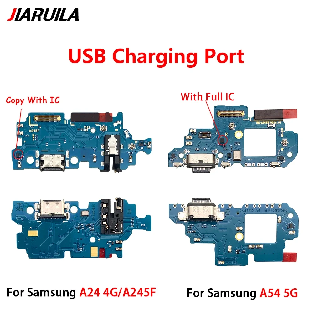 USB Charger Fast Charging Port Dock Connector Board Flex Cable For Samsung A24 4G A54 5G Replacement