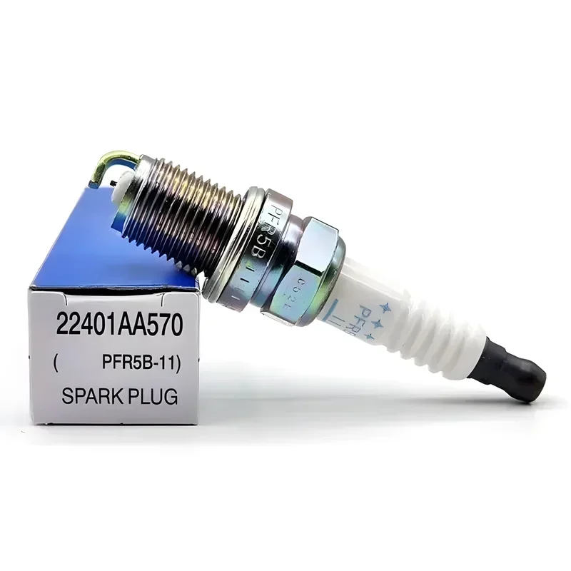 

4 шт. платиновые свечи зажигания, номер детали 22401AA570, модель PFR5B11 (PFR5B-11), подходят для Subaru (Forester Impreza), номер детали 2300