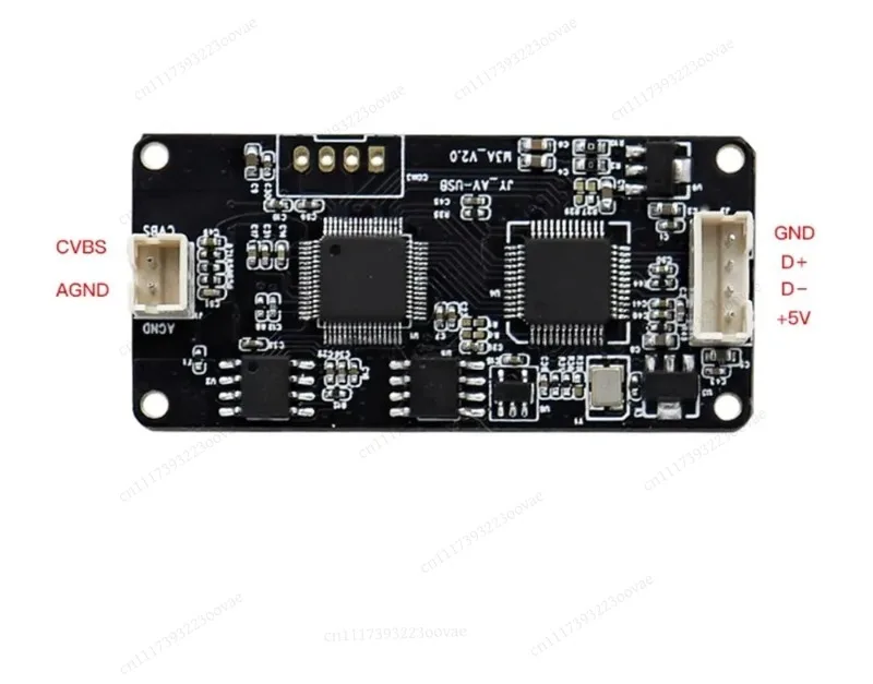 Analog AV to USB Video Capture Module CVBS to Digital Signal Converter Board for Camera Snowflake Design