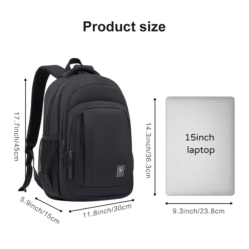 OIWAS New Fashion Water Resistant Business Backpack For Men Travel Notebook Laptop Backpack Bags 15.6 inch Male Mochila For Teen