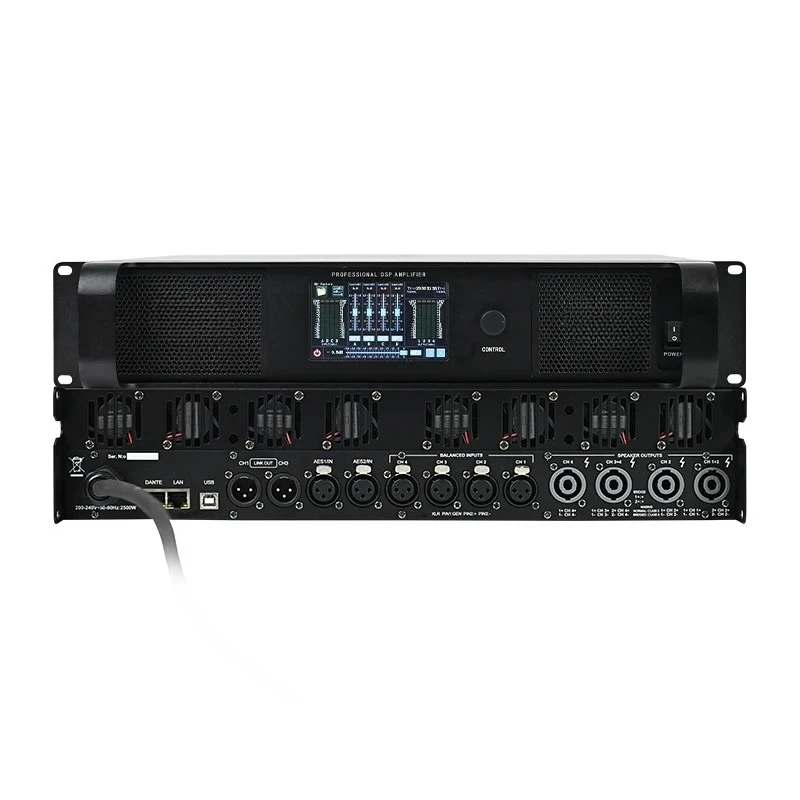 22000q 230v Subwoofer Speaker 4 Channel Professional 10000 Watt High Power Dj Music System Dsp Amplifier