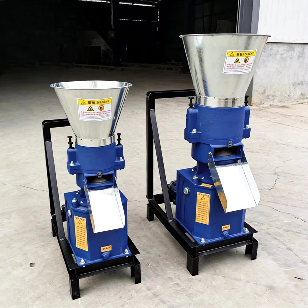 Efficient Mini Portable PTO Feed Pellet Machine Tractor Powered Flat Die Mill for Chicken Duck Piglet Rabbit Feed Pelleting