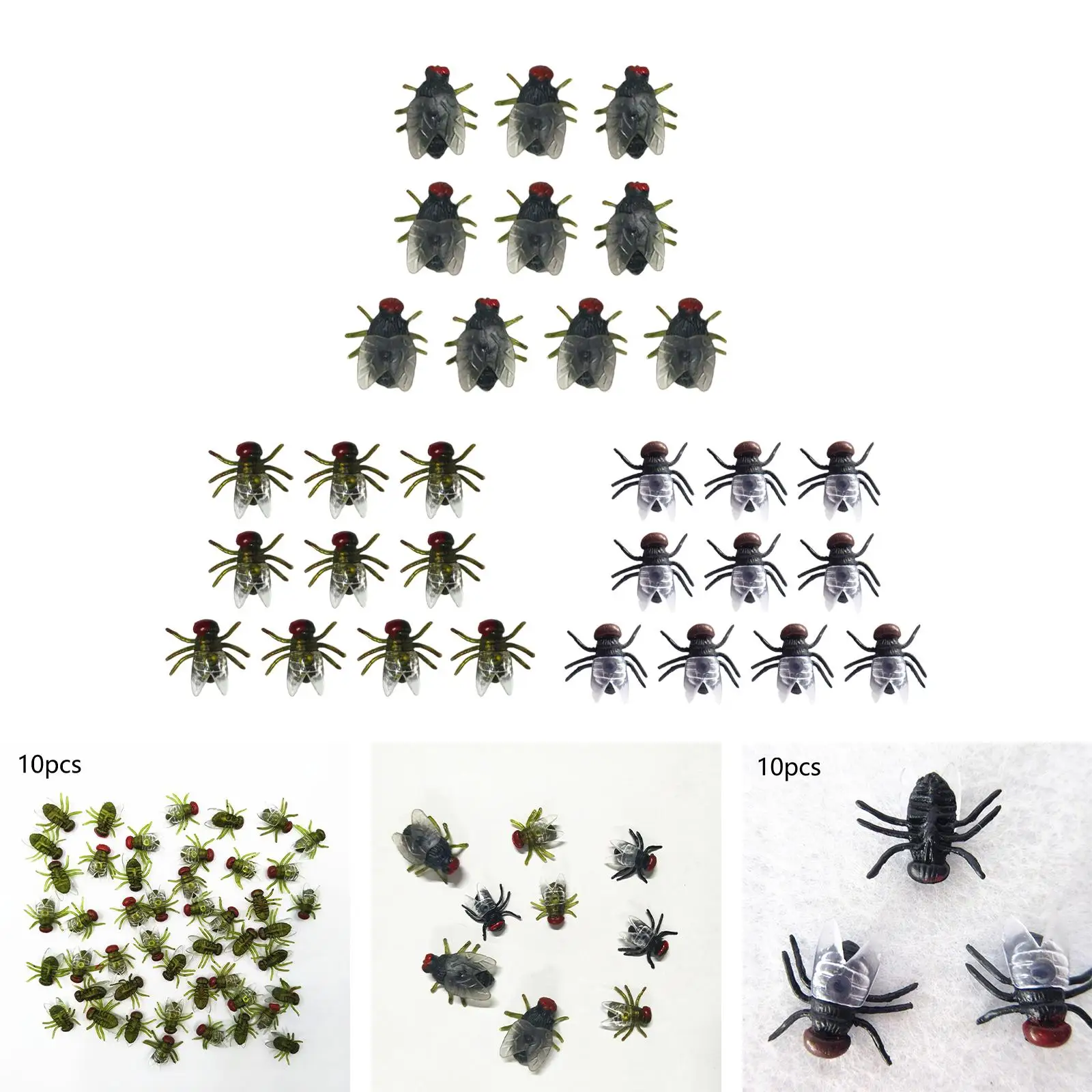 لعبة محاكاة الذباب لعيد كذبة أبريل لحفلة الهالوين دعائم لعبة المزحة