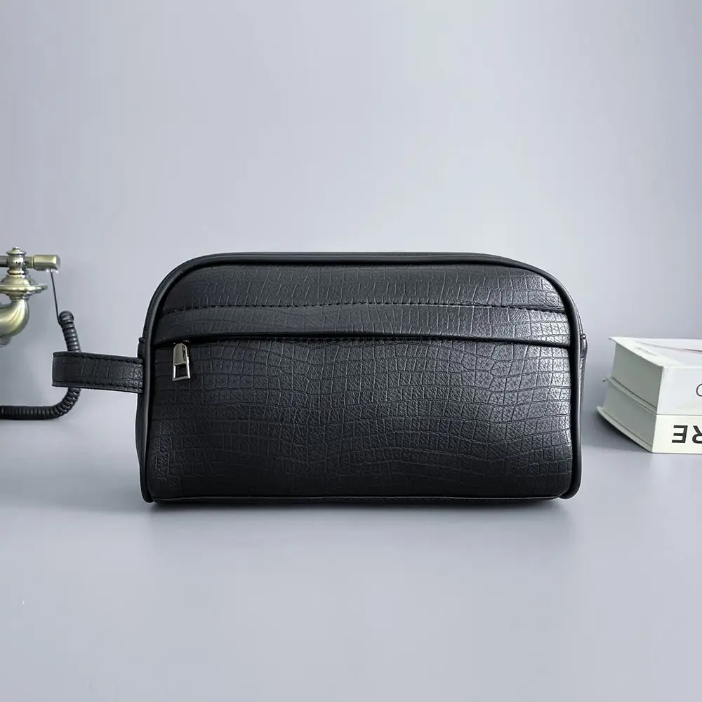 

2026 New Fashion Alligator Pattern Men's Long Clutches Wallet High Quality Pu Leather Male Cash Purses Clutch Bag Wallets